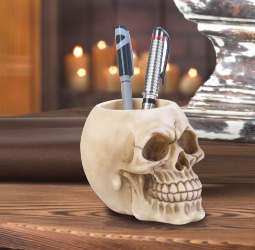 Skull Pen Holder
