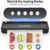 Vacuum Sealer Machine, FullAutomatic Food Sealer, Vacuumsealers Bags, Moist Food PreservationModes