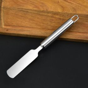 Cake Decorating Spatula Stainless Steel Butter Cake Cream Straight Bend Spatula Spreader Scraping, Smoothing, Icing, Frosting Baking Tool Fondant Past (material: stainless steel)