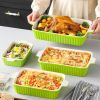 Set of 4, Porcelain Baking Pans Set for Oven, Casserole Dish, Ceramic Rectangular Baking Dish Lasagna Pans